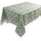 Скатертина Lotus Home New Year зелена 140×180 см, поліестер