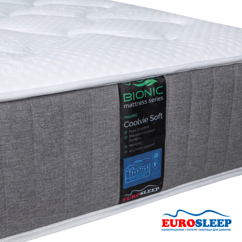 Матрац Eurosleep BIONIC - COOLVIE SOFT -