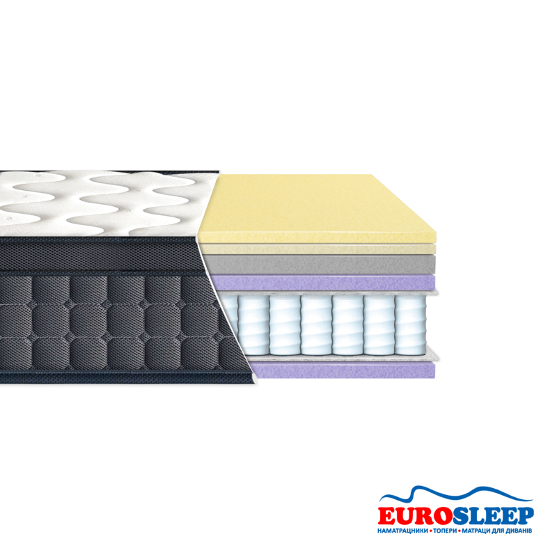 Матрас Eurosleep "LATEX-MEMORY" LAVIANO SPRING -