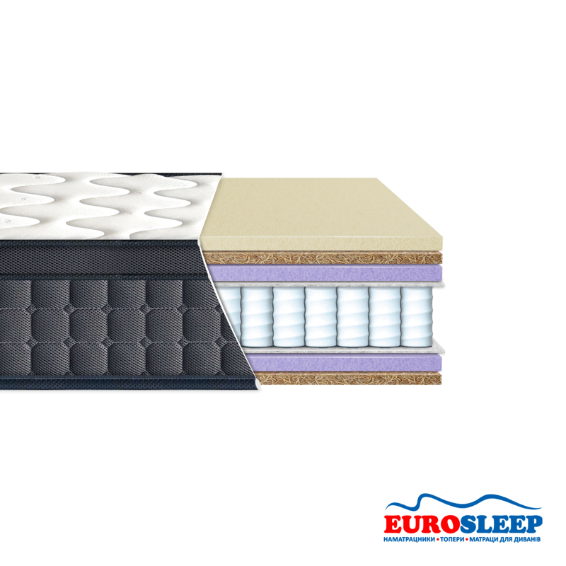 Матрас Eurosleep  "LATEX-COCOS" LAVIANO SPRING -