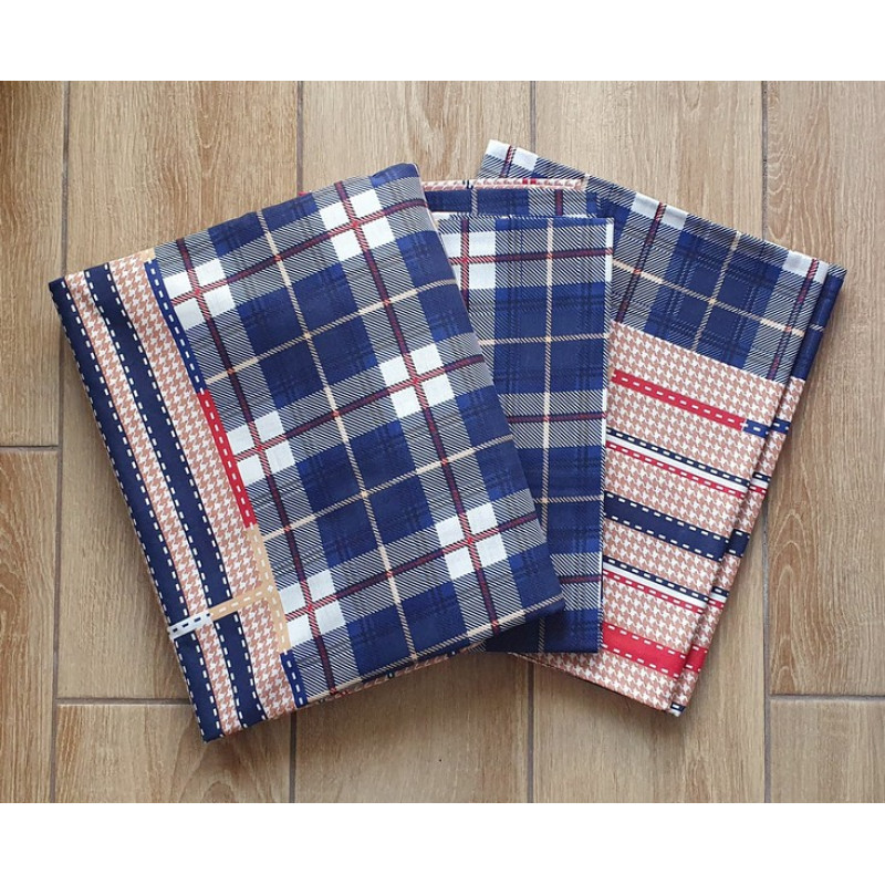 Постільний комплект Клітка з смугою