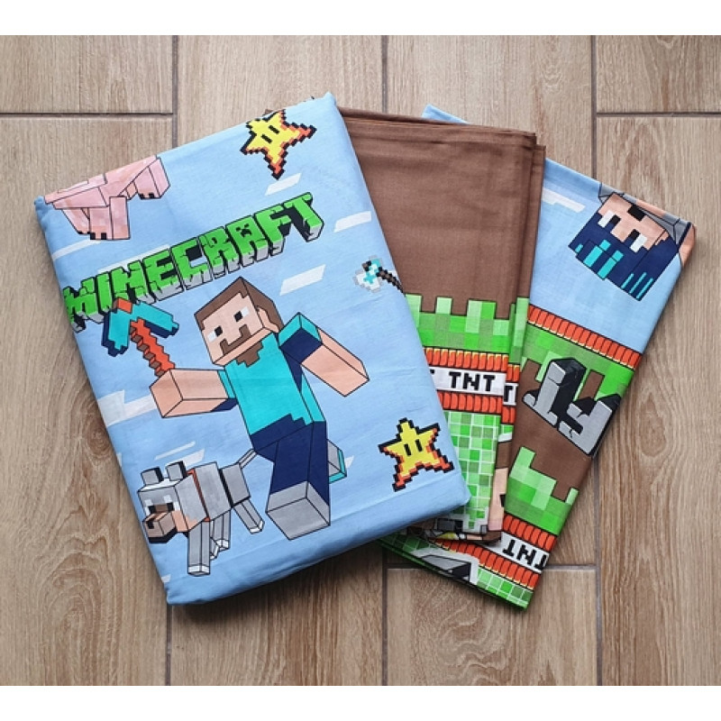 Дитяча постіль Майнкрафт (Minecraft)