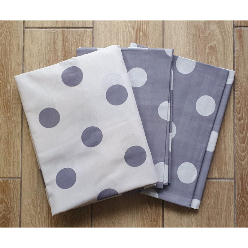 Постельный комплект Горошек комбинированный