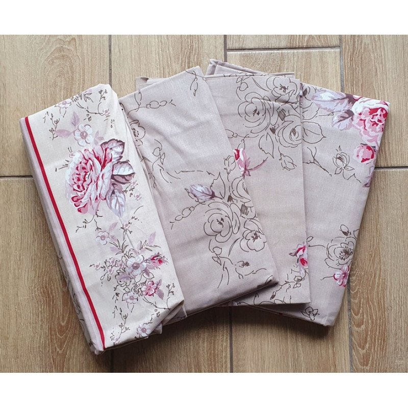 Постельный комплект Роза чайная