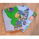 Детская кровать Бравл Старс (Brawl Stars) синяя