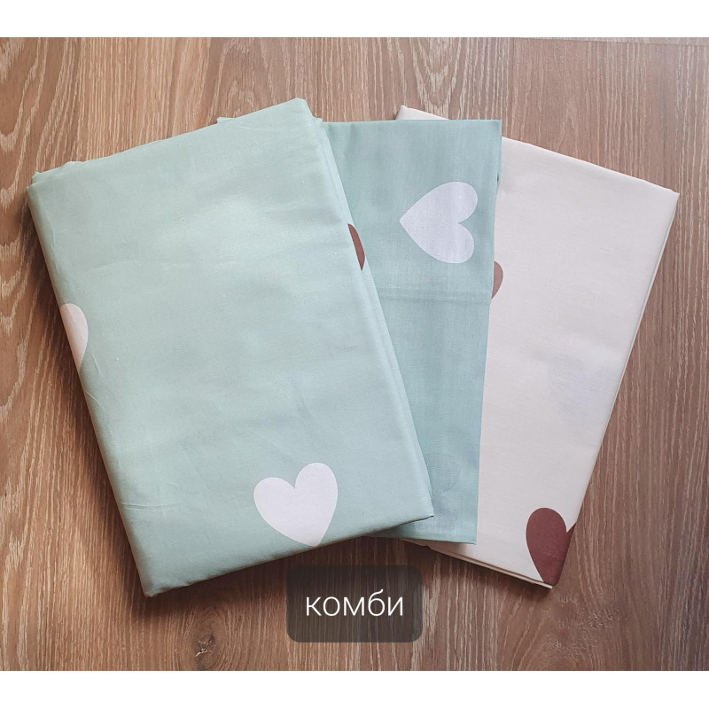 Постельный комплект Флирт мятный