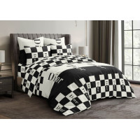 Постельный комплект Диор черный