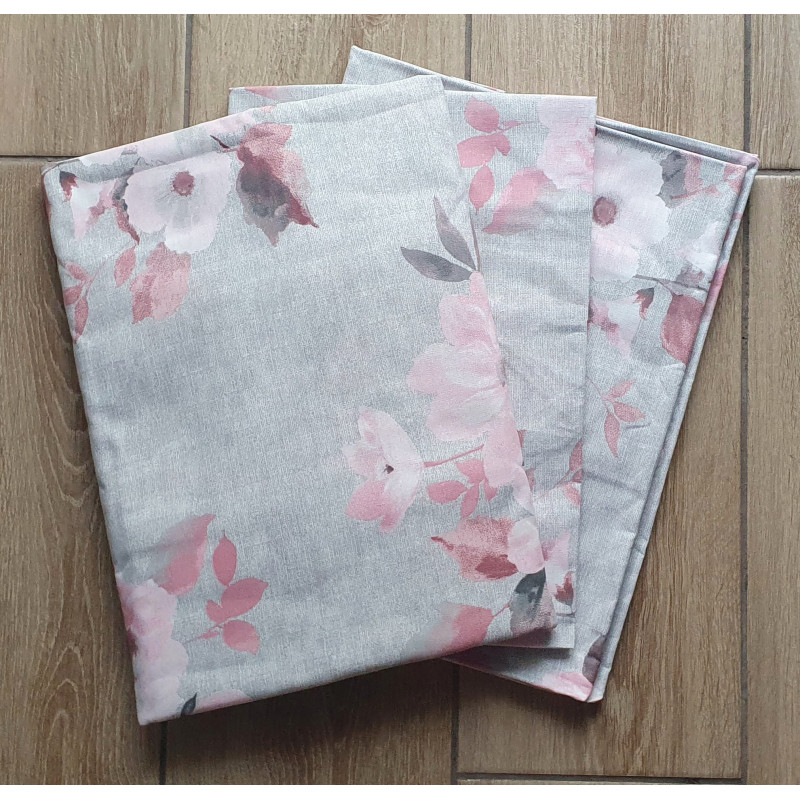 Постельный комплект Акварель серебро