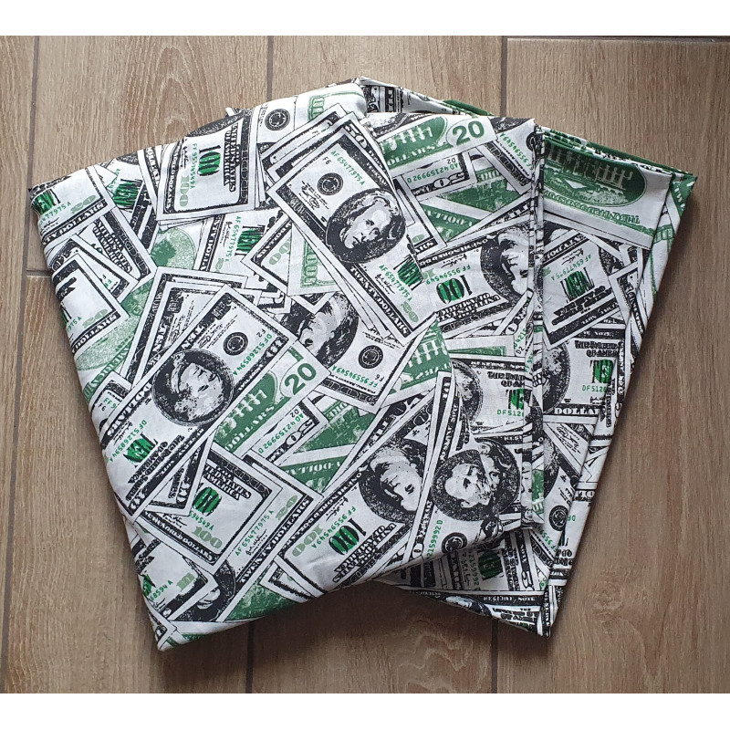 Постельный комплект Доллары зеленые