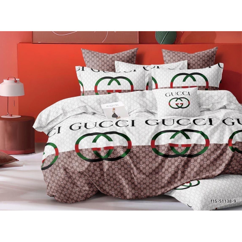 Постельный комплект New Gucci (Гуччи 2)