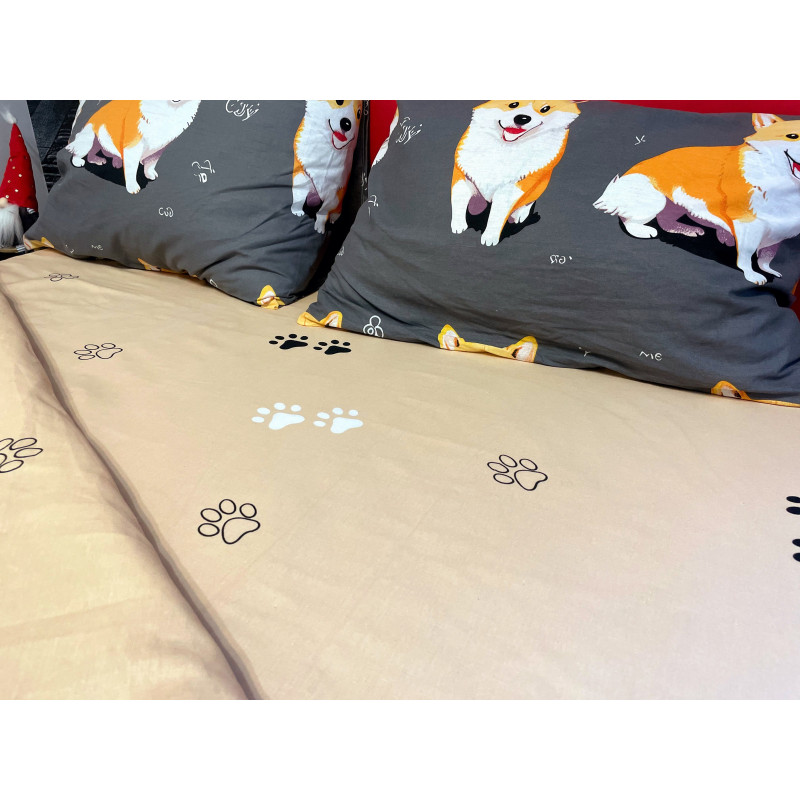Постельный комплект Корги