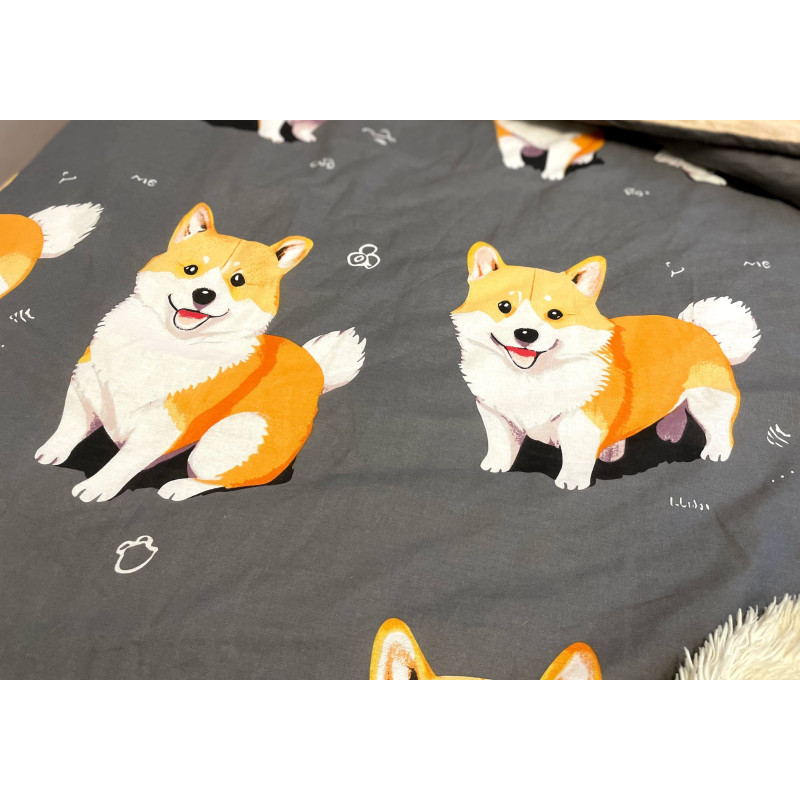 Постельный комплект Корги