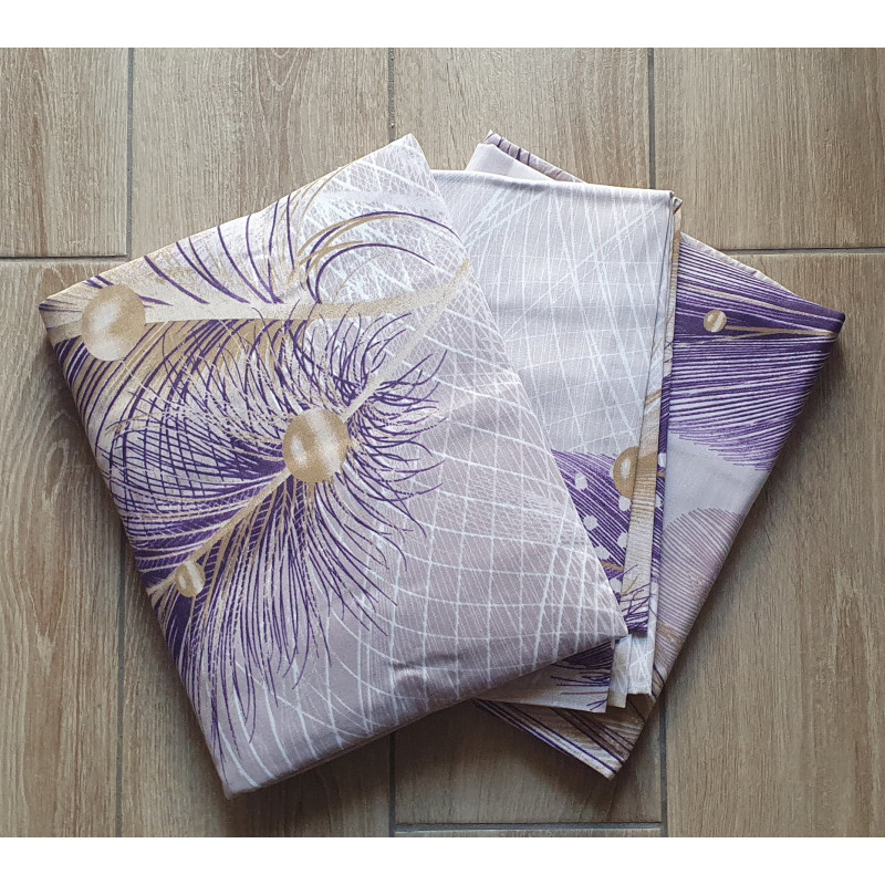 Постельный комплект Перо с жемчугом