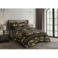 Постільний комплект Новий Гуччі чорний