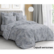 Постільний комплект Сірий металік