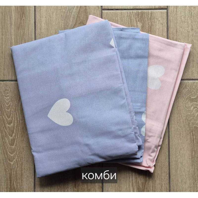 Постельный комплект Флирт голубой