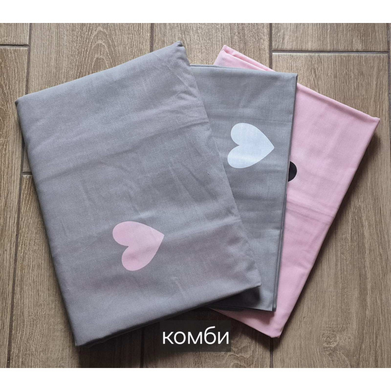 Постельный комплект Флирт розовый