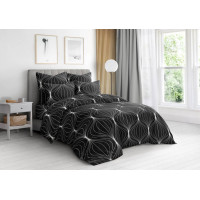 Постільний комплект Павутинка чорна