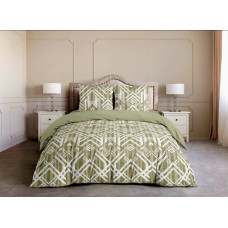 Постільний комплект Матриця оливкова