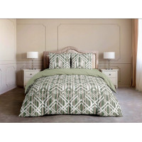 Постільний комплект Матриця зелена