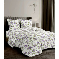 Постільний комплект Півонії на білому