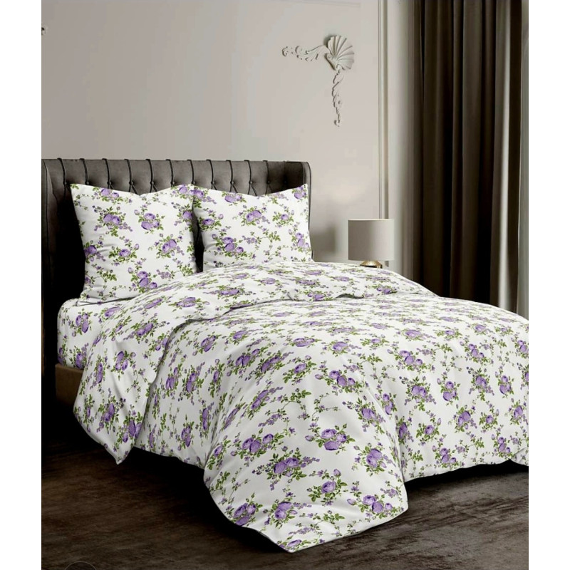 Постільний комплект Півонії на білому