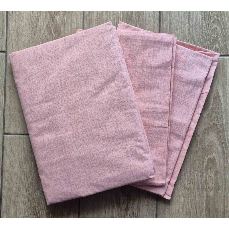 Постільний комплект Рожевий однотон