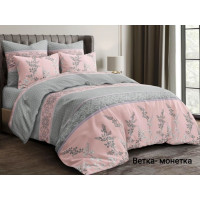 Фланелевий (байка) постільний комплект Гілка монетка