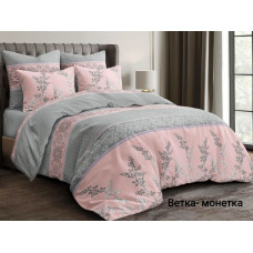 Фланелевий (байка) постільний комплект Гілка монетка