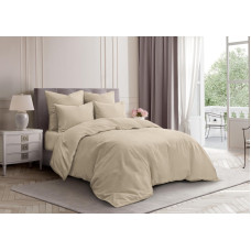 Постільний комплект Бежевий однотон