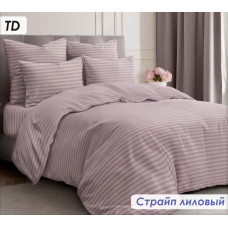 Постільний комплект Страйп фіолетовий