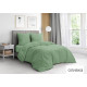 Постільний комплект Оливка однотонний