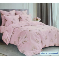 Постільний комплект Лист рожевий