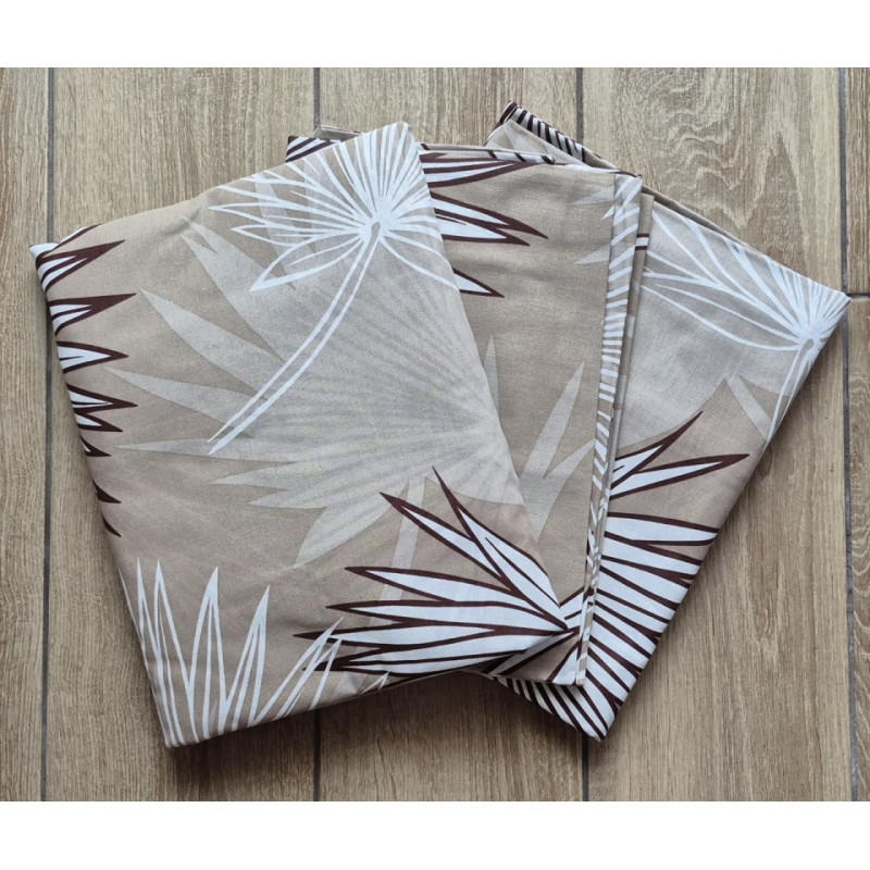 Постільний комплект Папороть бежевий