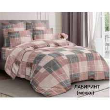 Постільний комплект Лабіринт мокко