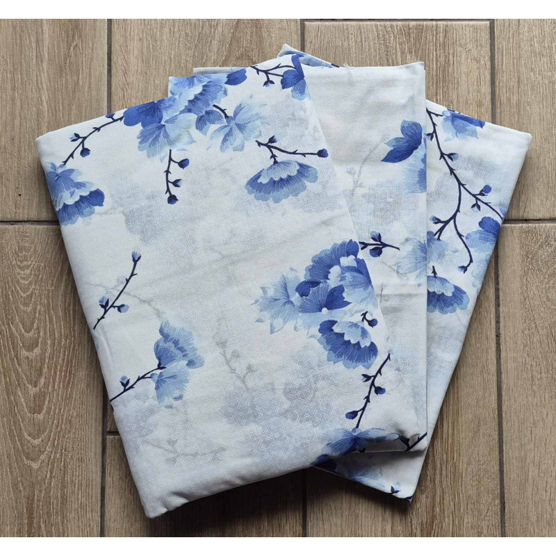 Постільний комплект Сакура синя