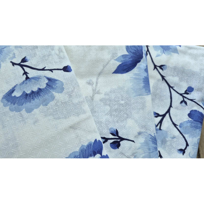 Постільний комплект Сакура синя