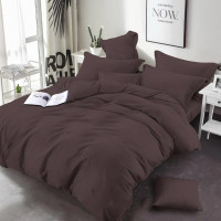 Постільна білизна Коричнева однотонна Бязь MERISET - (560785)