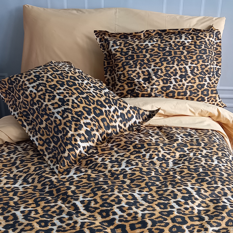 Постільна білизна Леопард Ранфорс MERISET - (550290)
