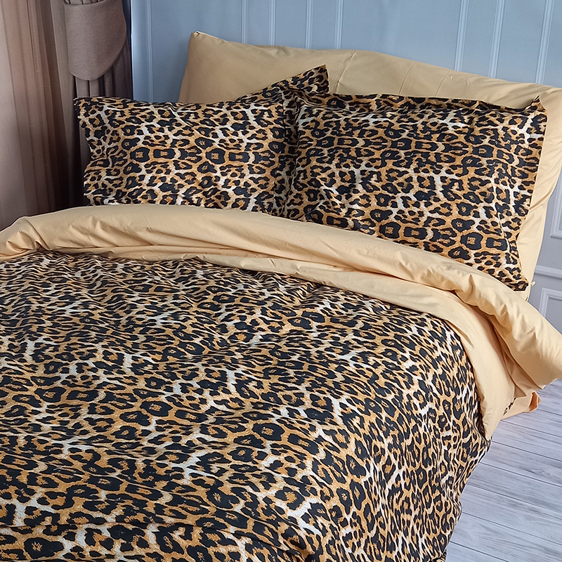 Постільна білизна Леопард Ранфорс MERISET - (550290)