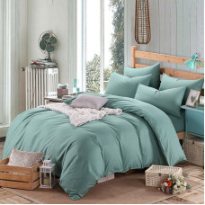 Постільна білизна М'ятна лагуна Ранфорс MERISET - Полуторний (550115)