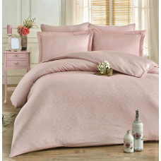 Постільна білизна PUDRA CLASSIK DAMASK Жакард MERISET - Полуторний на резинці (550647)