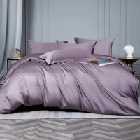 Постільна білизна LILAC FOG Premium Сатин однотон MERISET - Євро (550663)