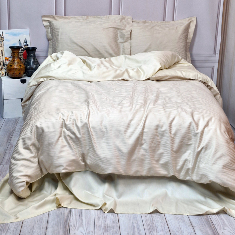 Постільна білизна ANIMAL SAND жакард MERISET - Полуторний (560039)