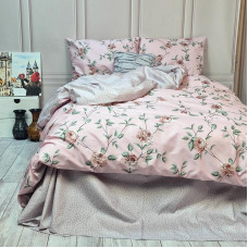 Постільна білизна Розарій Сатин MERISET - Сімейний (560710)