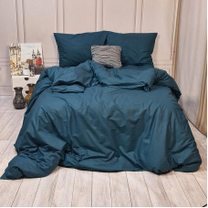 Постільна білизна Морська хвиля Ранфорс MERISET - Євро (550116)