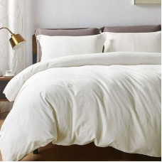 Постільна білизна Пломбірне морозиво Ранфорс MERISET - Сімейний на резинці (550123)