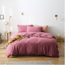 Постільна білизна Попіл троянди Ранфорс MERISET - Євро на резинці (550124)