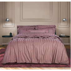 Постільна білизна PURPLE Elite Сатин страйп MERISET - Полуторний на резинці (550133)