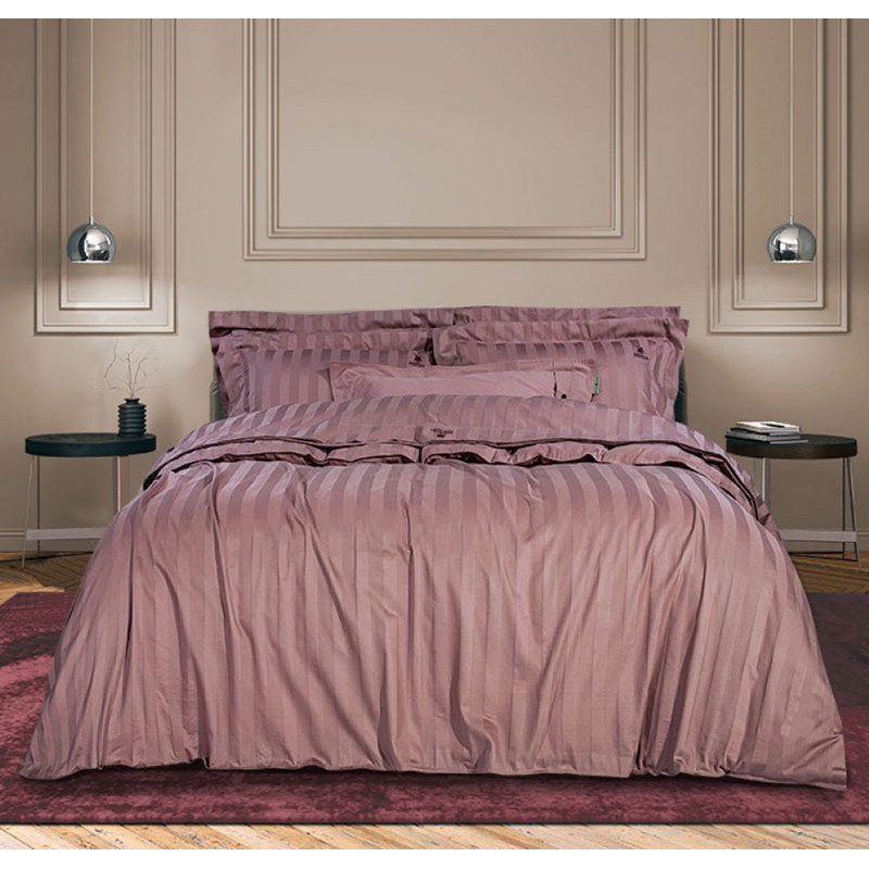 Постільна білизна PURPLE Elite Сатин страйп MERISET - Полуторний (550133)